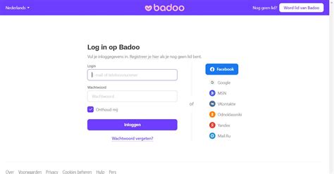 badoo belgie|Badoo